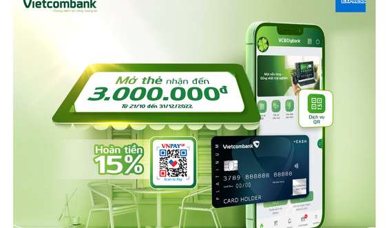 Bùng nổ ưu đãi cùng thẻ Vietcombank American Express 