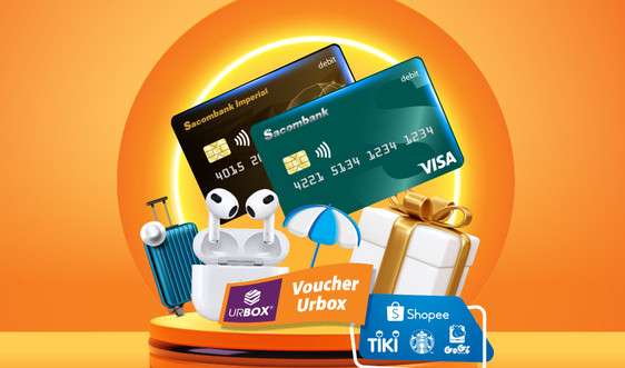 “Chi tiêu sành điệu - Nhận quà siêu đã” dành cho chủ thẻ thanh toán Sacombank Visa
