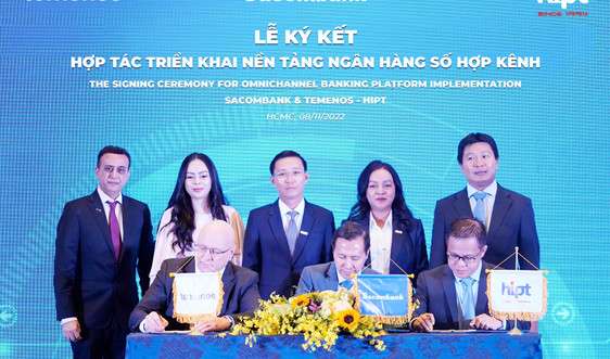 Sacombank hợp tác triển khai nền tảng ngân hàng hợp kênh với liên danh Temenos – HiPT