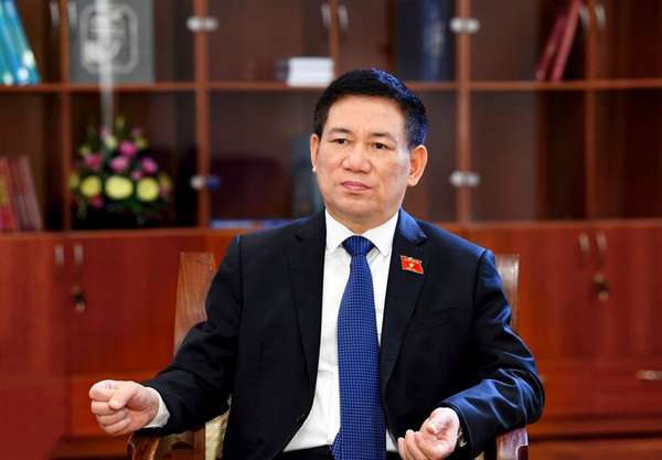 Bộ trưởng Bộ Tài chính Hồ Đức Phớc. Ảnh: Thùy Dương/BNEWS/TTXVN