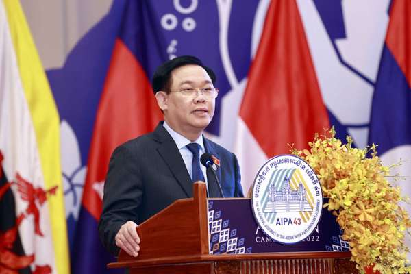 Chủ tịch Quốc hội Vương Đình Huệ nêu 5 đề xuất tại AIPA - 43