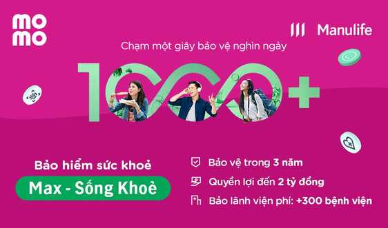 Manulife Việt Nam và MoMo bắt tay triển khai các giải pháp bảo hiểm sức khỏe trực tuyến