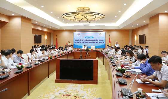 Tháo gỡ vướng mắc trong giải quyết tranh chấp hợp đồng tín dụng tại Tòa án TP. Hà Nội