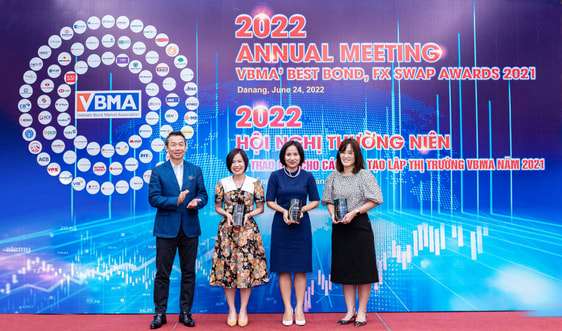 SCB nhận danh hiệu Top 3 “Nhà tạo lập thị trường giao dịch repo nhiều nhất năm 2021”