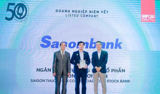 Sacombank được vinh danh Top 50 Doanh nghiệp phát triển bền vững 2022