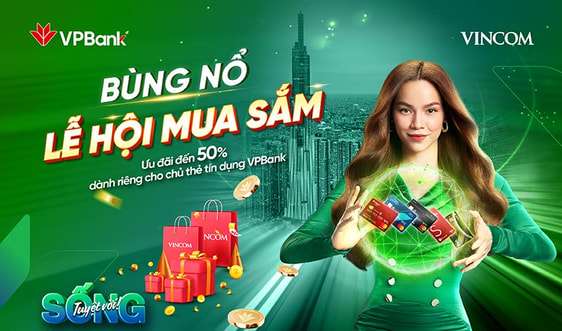 ​Tưng bừng Lễ hội mua sắm cuối hè cùng thẻ tín dụng VPBank tại Vincom
