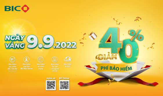 BIC giảm phí tới 40% nhiều sản phẩm bảo hiểm