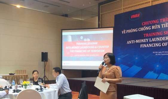 VNBA tổ chức đào tạo về Phòng chống rửa tiền và tài trợ khủng bố