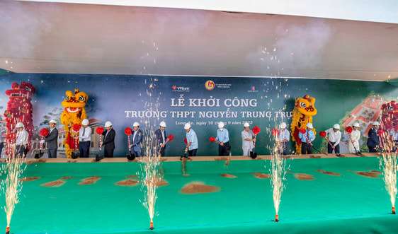 VPBank tài trợ 130 tỷ đồng xây dựng trường học tại huyện Bến Lức 