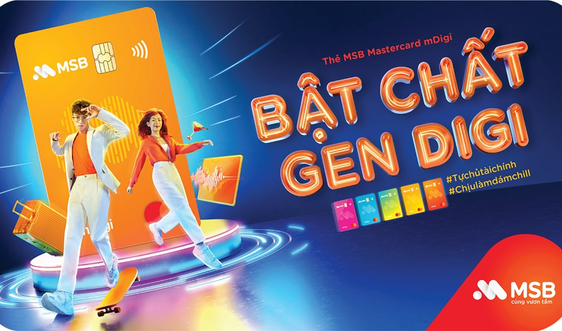 MSB “trình làng” thẻ mDigi, mang đậm phong cách thế hệ số