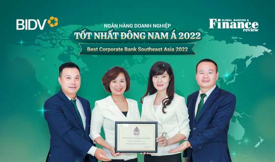 BIDV nhận cú đúp giải thưởng từ Tạp chí Global Banking and Finance