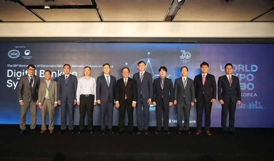 Ngân hàng Shinhan Việt Nam tổ chức Hội thảo Tài chính Chuyên đề - Phát triển ngân hàng số ở Việt Nam và Hàn Quốc 