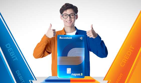 Sacombank kết hợp cùng Napas cho ra mắt dòng thẻ tích hợp Napas Combo Card