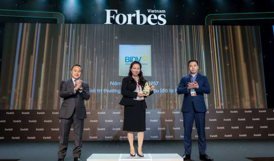 Giá trị thương hiệu BIDV tăng trưởng mạnh