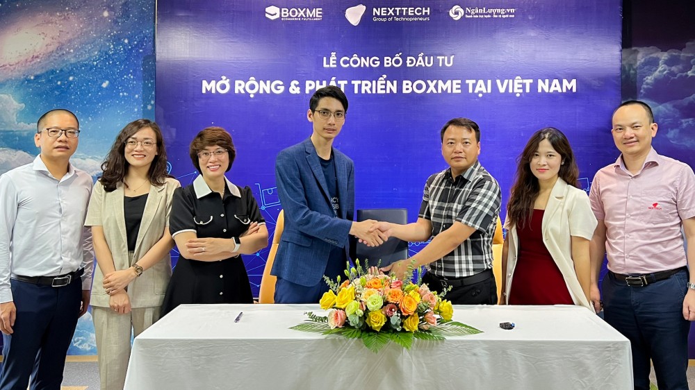 Tập đoàn NextTech và Ngân Lượng đầu tư hơn 150 tỷ vào startup BOXME nhằm phát triển hậu cần thương mại điện tử