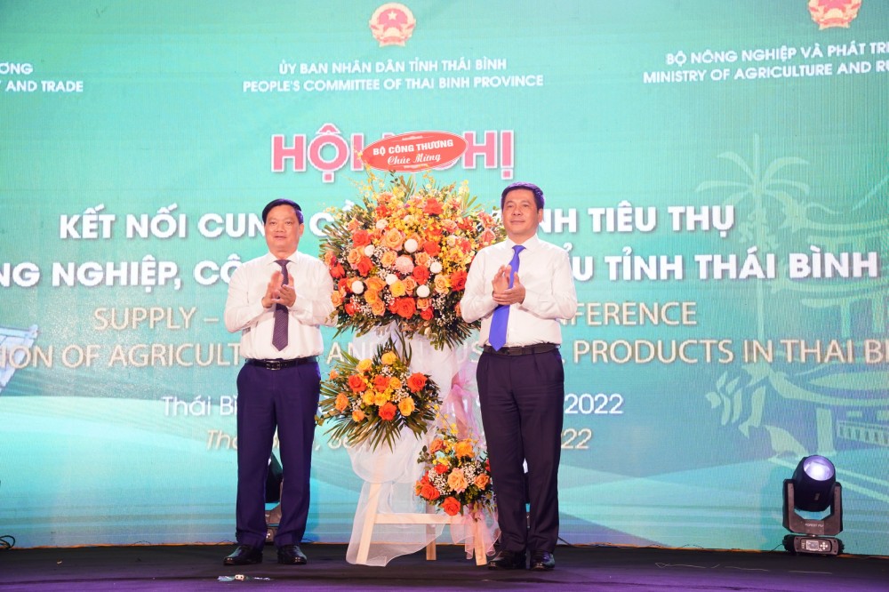 Hơn 600 đại biểu tham dự Hội nghị Kết nối cung cầu, đẩy mạnh tiêu thụ sản phẩm tiêu biểu tỉnh Thái Bình