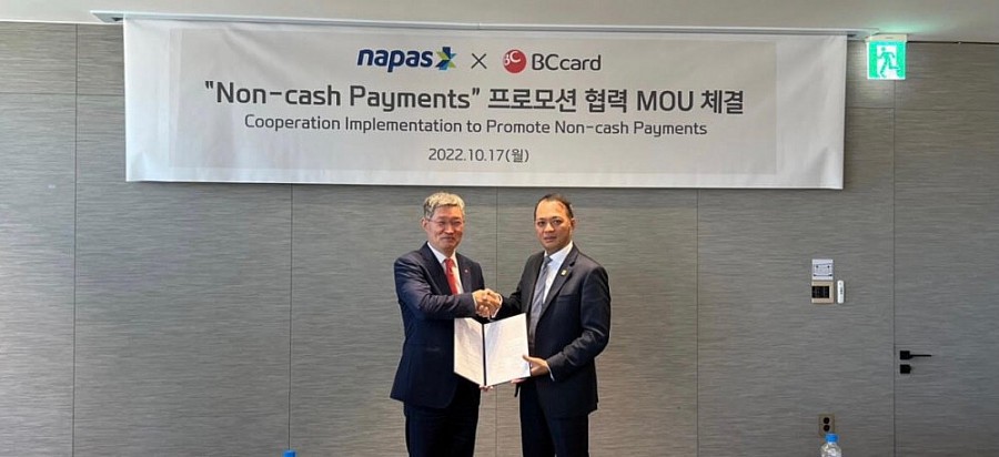 Napas - BC Card: Ký kết thỏa thuận hợp tác thúc đẩy thanh toán không dùng tiền mặt