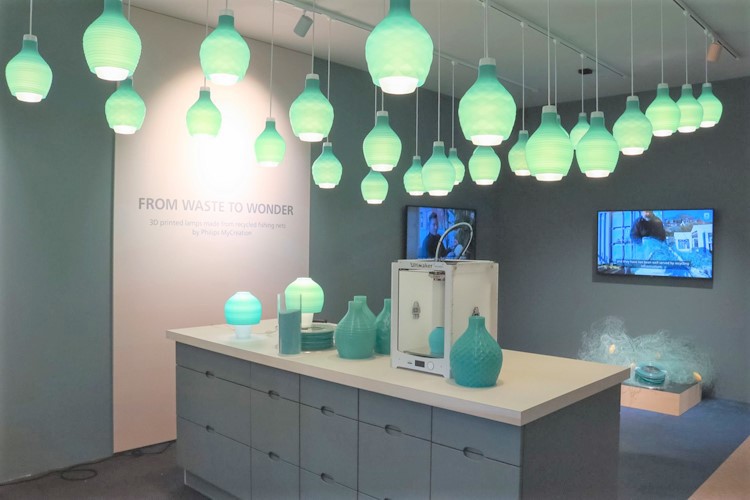 Bộ sưu tập đèn in 3D thả trần Coastal Breeze của Signify đoạt giải thưởng IDEA