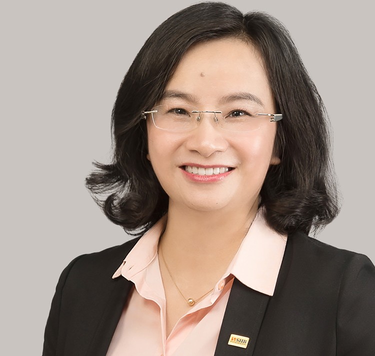 Bà Ngô Thu Hà giữ chức vụ Quyền Tổng giám đốc SHB