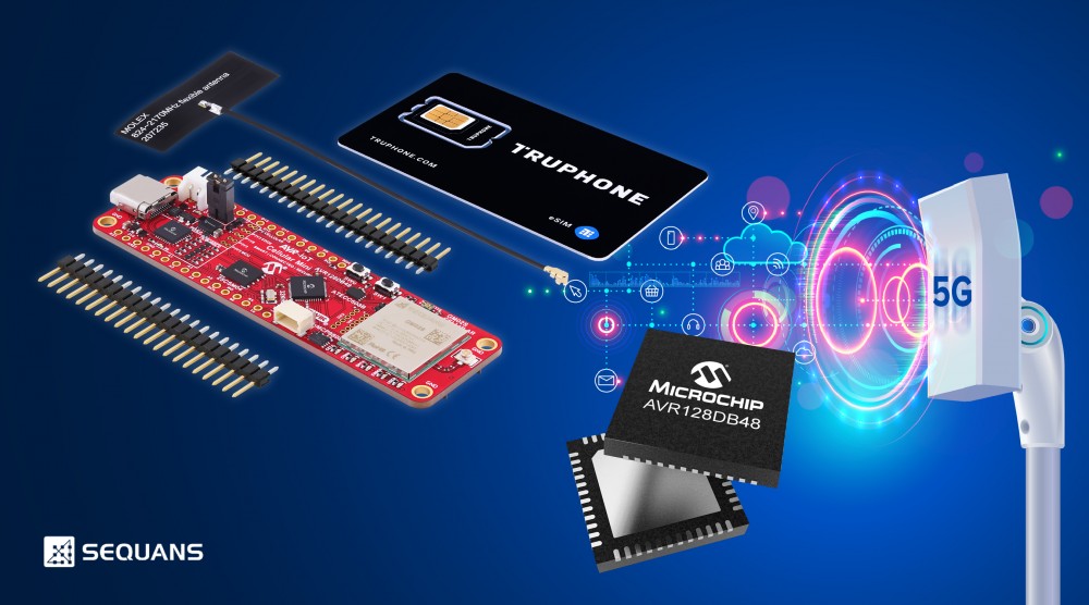 Microchip công bố bảng mạch phát triển di động AVR-IoT cỡ nhỏ