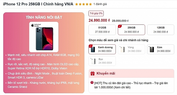 Giá điện thoại Samsung Galaxy S22 5G cuối tháng 8/2022: Giá đẹp hơn cả iPhone 13, "thỏa mãn" khách Việt