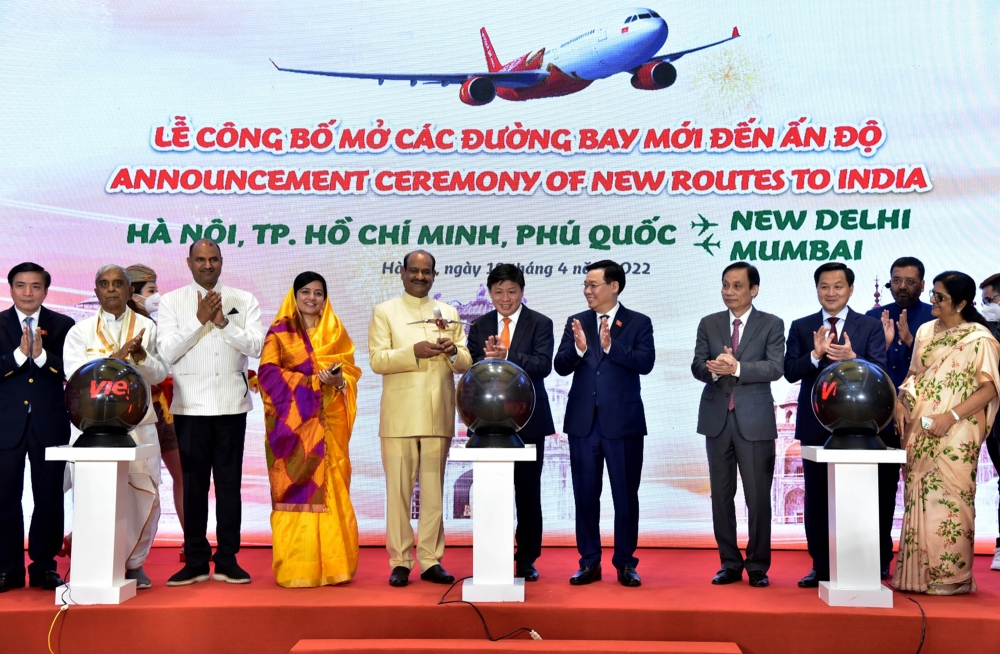 Vietjet tiên phong mở đường bay giữa Việt Nam và Ấn Độ với 17 đường bay (ảnh: M.H)