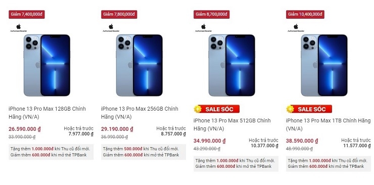 iPhone 13 “oanh tạc” thị trường với giá rẻ không tưởng khiến Xiaomi, Samsung “hốt hoảng”