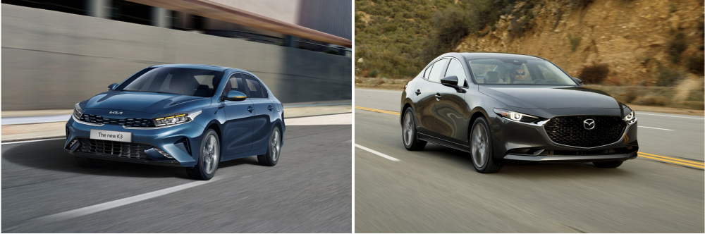 So sánh Mazda3 và Kia K3 - phần thắng chia đều cho cả hai