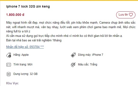 Giá iPhone 7 