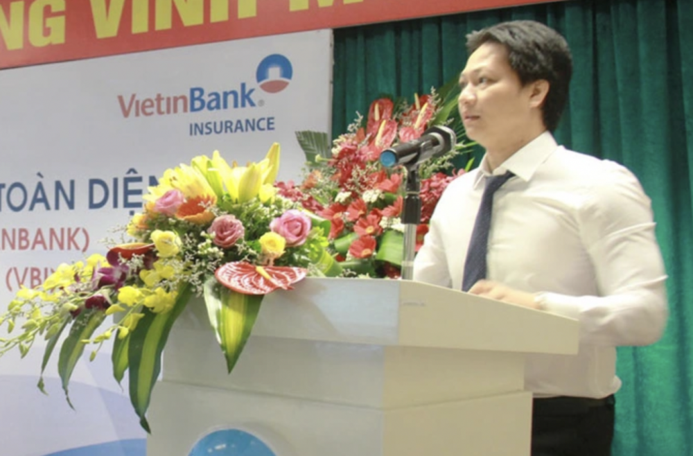 ông Đỗ Thanh Sơn khi làm Chủ tịch HĐTV OceanBank (Ảnh: CTG).
