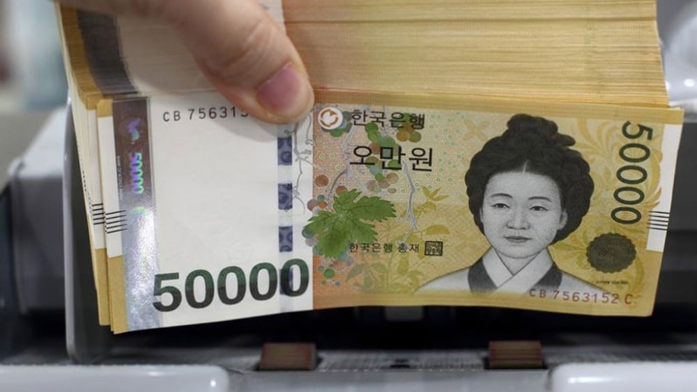 Tỷ giá won Hàn Quốc hôm nay 25/10: Tiếp đà giảm tại phần lớn các ngân hàng