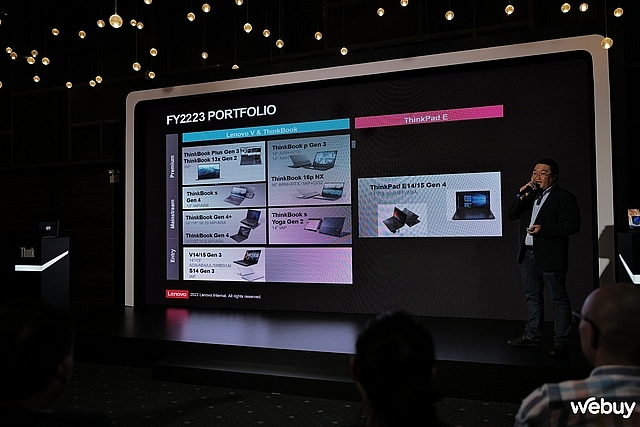Lenovo ra mắt loạt laptop ThinkBook thế hệ mới: Đa dạng lựa chọn cấu hình, giá từ 15 triệu đồng