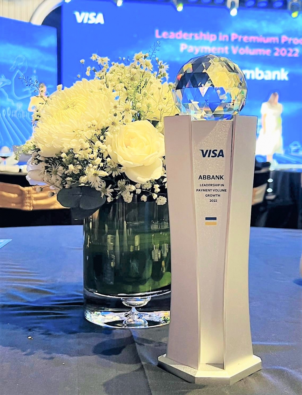 ABBBANK được Visa trao giải thưởng “Ngân hàng có tỷ lệ tăng trưởng doanh số thẻ cao nhất năm 2022”