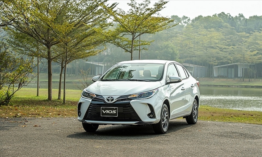 Toyota Vios đang nỗ lực tìm lại vị thế sau khi để mất ngôi vương trong năm 2021. Ảnh: Toyota Việt Nam.