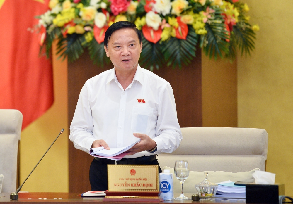 Phó Chủ tịch Quốc hội Nguyễn Khắc Định. (Ảnh: quochoi.vn)